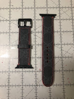 Custom GG Black Watch Band (Red back)